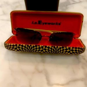 LA Eyeworks sunglasses